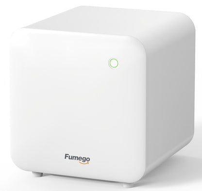 FUMEGO Laser Fume Extractor Compatible with F1/F2/Lumos/LP2/LP4 Laser Engravers ≤ 10W, 106 CFM & 55 dB Smoke Purifier for Laser Engraver, Laser Smoke Extractor HEPA Filtration Removes 99.97% of Fume