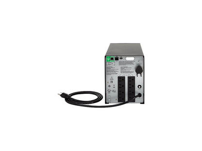 APC 1500VA Smart UPS with SmartConnect, SMC1500C Sinewave UPS Battery Backup, AVR, 120V, Line Interactive Uninterruptible Power Supply