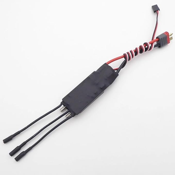 RC Boat 2440 KV4500 Brushless Motor 2S-3S 40A 5V/3A ESC and Water Cooling Jacket Kit for RC Boat Jet Drive Speed Boat Marine