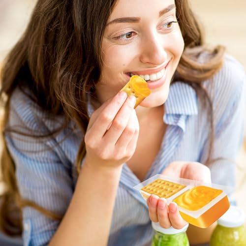 Handi-Snacks RITZ Crackers 'N Cheesy Dip Snack Packs, School Snacks, 20 Snack Packs