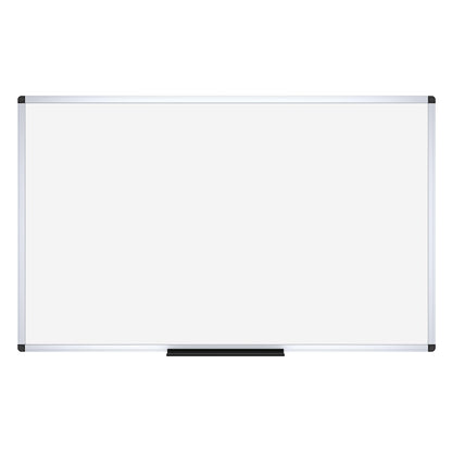 VIZ-PRO Dry Erase Board/Magnetic Whiteboard, 60 X 40 Inches, Silver Aluminum Frame