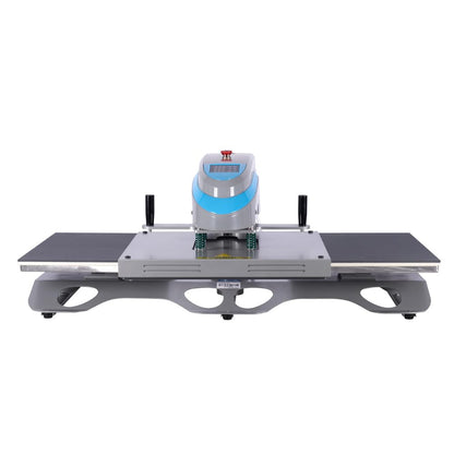 FAVSH 16x20 Pneumatic Dual Platen Swing Head Heat Press Machine - Auto Air Pressure, LCD Display, Teflon Coated Upper Plate, Magnetic Position Sensor