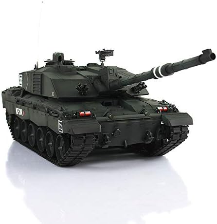 TOUCAN RC HOBBY 1/16 Henglong Dark Green 7.0 Plastic Ver Challenger II RTR RC Tank Model 3908