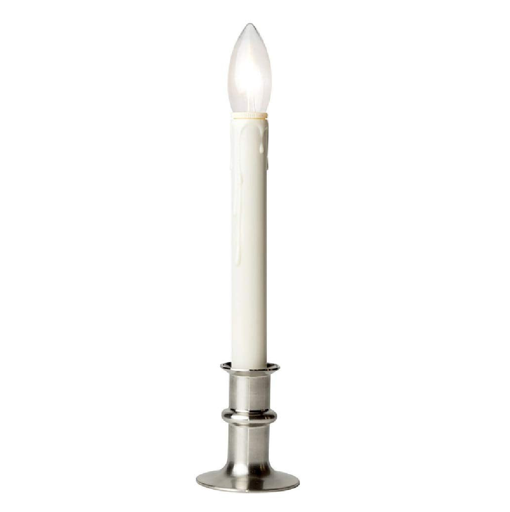 Celestial Lights Window Candle BRSH NCKL