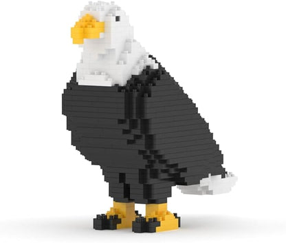 JEKCA Bald Eagle 01S | Bird Plastic Building Blocks | Age 14+