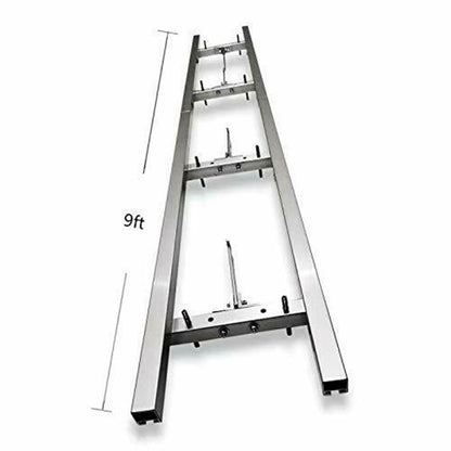 Portable Chainsaw Mill 36 Inches Planking Milling Bar Size 14 Inches to 36 Inches,with 9Ft Rail Mill Guide System