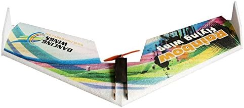 31 Delta Wing EPP Plane Model Rainbow Fly Wing 800mm Wingspan KIT Tail-Pusher Version E0511
