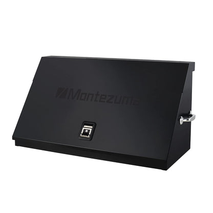 Montezuma DX411B 41" x 18" Heavy Duty Steel Triangle Toolbox (steel, black)