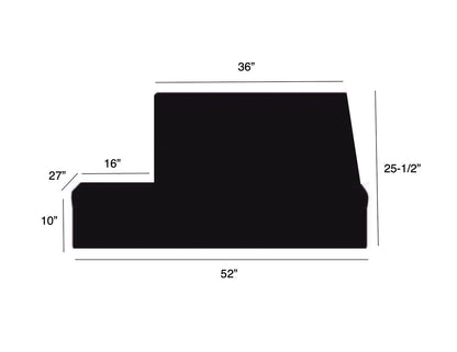 Windproof Covers 52” Heavy Duty Premium Quality BBQ Grill Cover to Dacor Grill with Side Burner Built-in