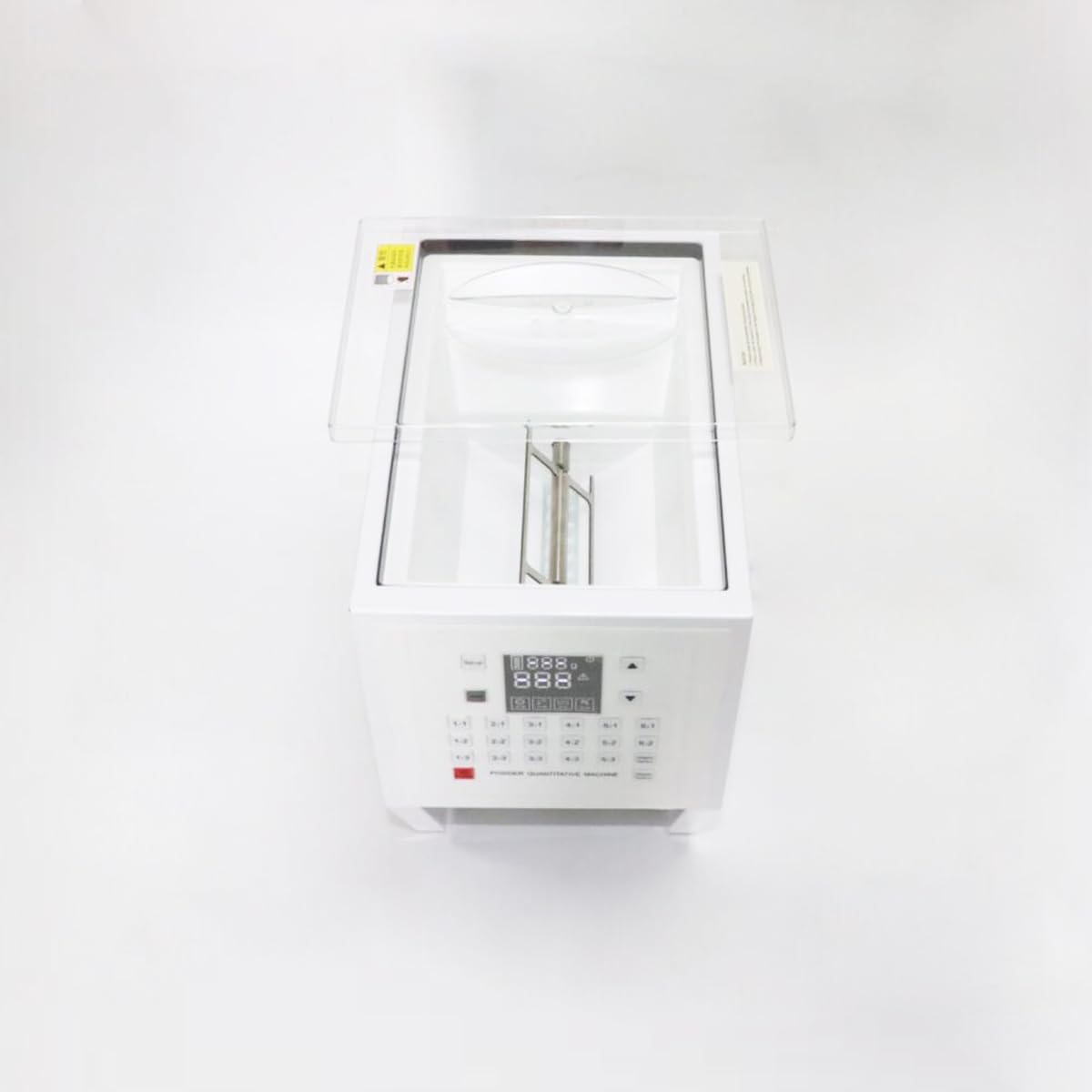 Automatic Fruit Powder Dispenser, SHengwin 3.5L Powder Quantitative Machine 110V Digital Powder Dispensing Machine for Bubble Tea Equipment, Commercial & Home Use