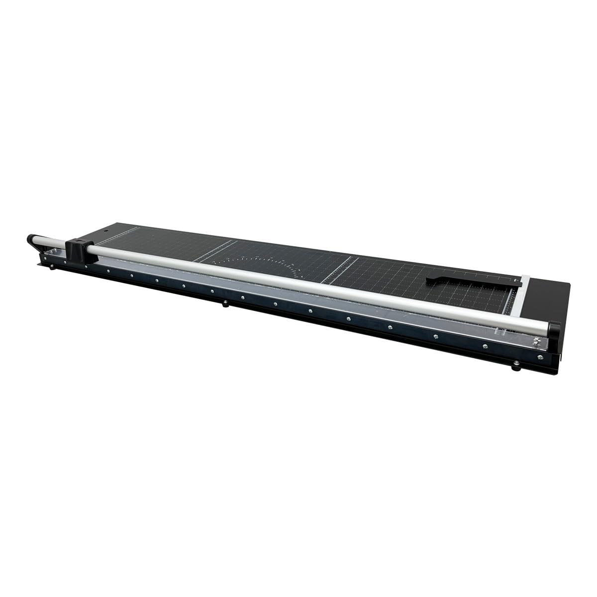 INTBUYING 48 Inch Commercial Manual Precision Rotary Paper Trimmer with an Angle Line Smart Rotary Paper Cutter for Cutting Photo Paper, Film, hot and Cold Laminating Paper, etc