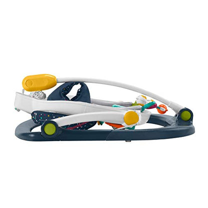 Fisher-Price Baby Jumperoo Baby Bouncer and Activity Center with Lights and Sounds, Astro Kitty SpaceSaver