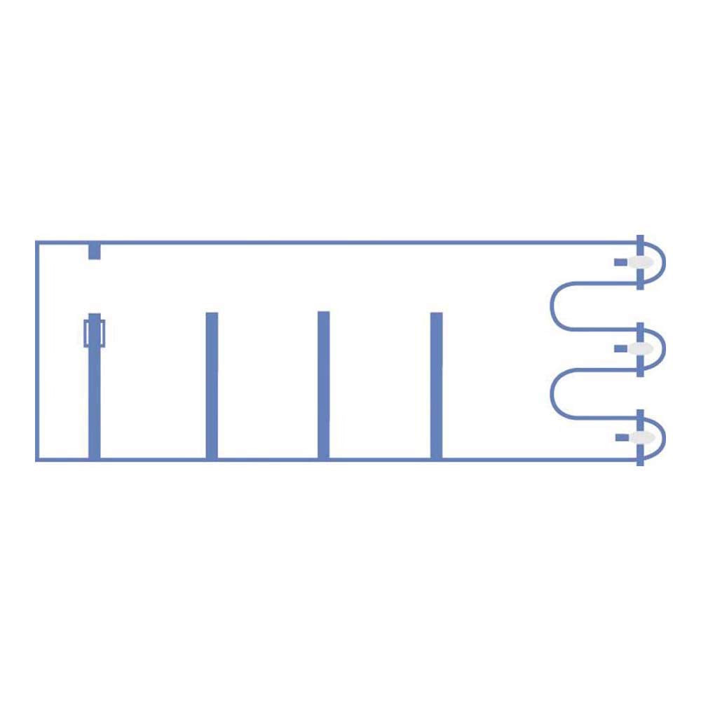 Medline Invisishield Sterile Surgical Microscope Drapes, Clear Poly Film, Fits 65 mm Lens, 46 Inches x 105 Inches, 3 Adhesive Straps, Case of 10 Each