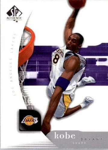Kobe Bryant 2005 2006 Upper Deck SP Authentic Basketball Series Mint Card #38 Showing This Los Angeles Lakers Star in His White Jersey