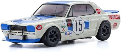Kyosho America 32643BL Mini-Z Awd 1972 Nissan Skyline 2000gt-R Blue