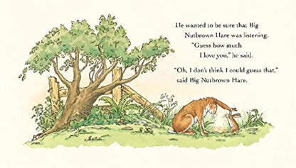 Guess How Much I Love You: (The Heartwarming Tale of Little Nutbrown Hare Loving Right Up to the Moon and Back An Ideal Baby Shower Gift & Easter Basket Stuffer for Babies & Toddlers)