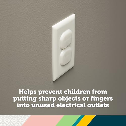 Safety 1st Electrical Outlet Baby Proof Covers, Secure Outlet Plugs, Baby Proofing, 36 Count