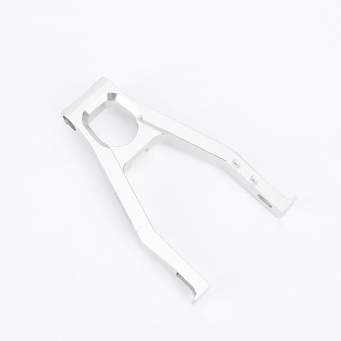 for Losi Promoto MX 7075 Rear Swing Arm Adjustable Wheelbase 1/4 Motorcycle RTR Pro Circuit Club MX Upgrades RCAWD Aluminum Parts # LOS264000 Silver