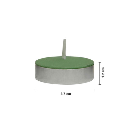 Wax Unscented Tealight Candles Pack of 100 for Diwali Decoration | Long Burning | Smokeless | Candles for Home Decor, Offices, Dining & Special Occasions (Pack of 100 White)