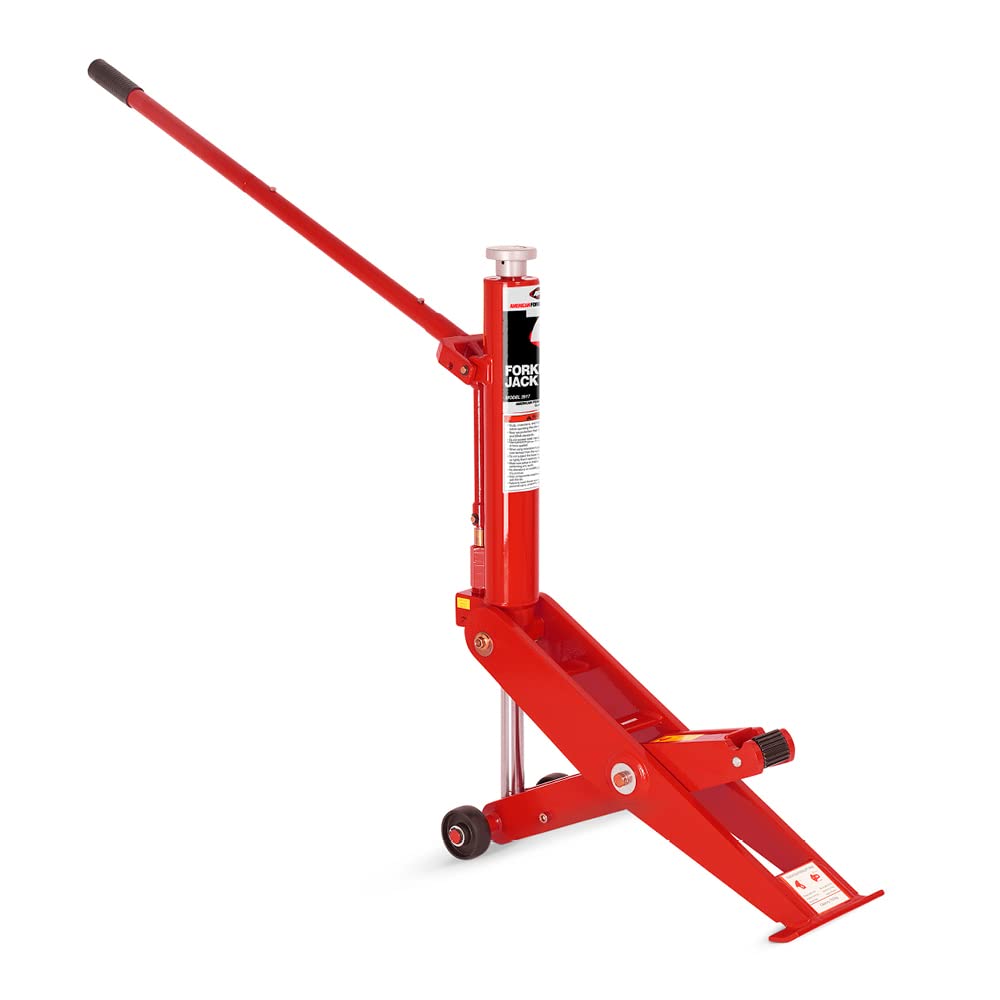 AFF Forklift Jack - 7 Ton (14,000 lbs) Capacity - Fits most Forklift Models - Removable Handle - Heavy Duty