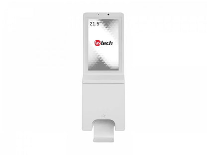 faytech 21.5 Inch Liquid Dispenser Kiosk Station - 1080p Touchscreen PC with Stand, Motion-Activated Dispenser, Intel N3350 | Digital Signage Sanitizer Kiosk, Restaurant Menu Display, Retail