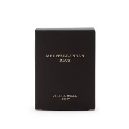 CERERA MOLLA 1899 | Mini Mediterranean Blue Aromatic Candle | 20 Hour Burn Time | Natural Fragrance | Recyclable Packaging | Artisan Candle