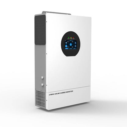 Y&H 7200W Solar Hybrid Inverter 48V DC to AC120V/240V Split Phase Pure Sine Wave, 150A MPPT Controller, UL1741, Supports Battery-Free,Off-Grid for Home/RV/Cabin, W i-Fi Remote, BMS Lithium Compatible