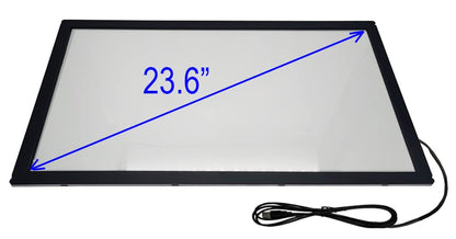 Chengying 23.6 inch (16:9) Infrared Multi-Touch Overlay - IR Touch Frame - 23.6" Infrared Touch Panel - USB Interface - with Protective Glass