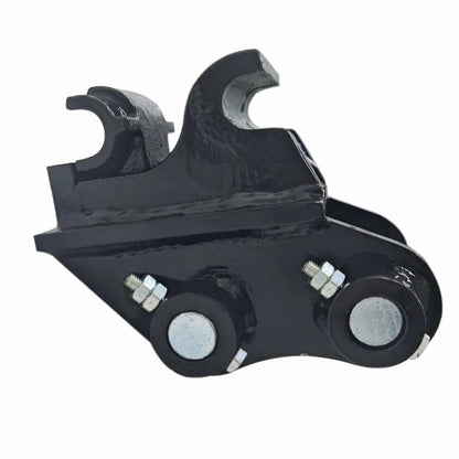 INTBUYING Mini Excavator Attachment Quick Change Quick-Hook Coupler for mini-excavators Span: 3.54in Bore: 0.98in,Center Wheelbase: 3.54in