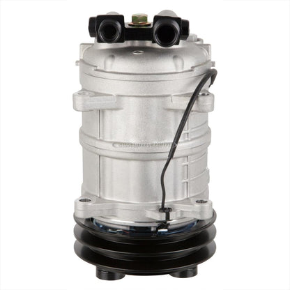 AC Compressor & 135mm Double V-Belt A/C Clutch Replaces Diesel Kiki TM-15 HD 488-45011 Tama Seltec Zexel Valeo - BuyAutoParts 60-02285NA NEW