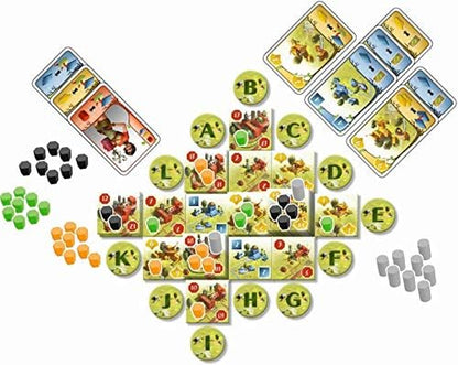 Ginkgopolis Board Game | Competitive Worker Placement Strategy Game for Adults and Kids | Ages 10+ | 1-5 Players | Average Playtime 45 Minutes | Made by Pearl Games