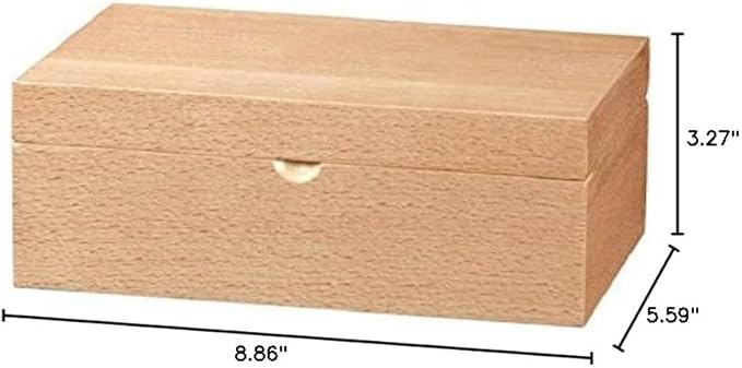 Wooden Storage Box For Standard Size Chess Pieces - Chess Box MUBA Standard