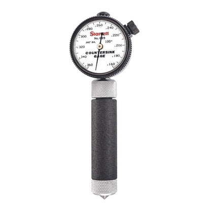 Starrett Inch Reading Dial Indicator Countersink Gage - for 100 Degree Countersinks - .160-.360" Range, .002" Graduation - 689-2Z