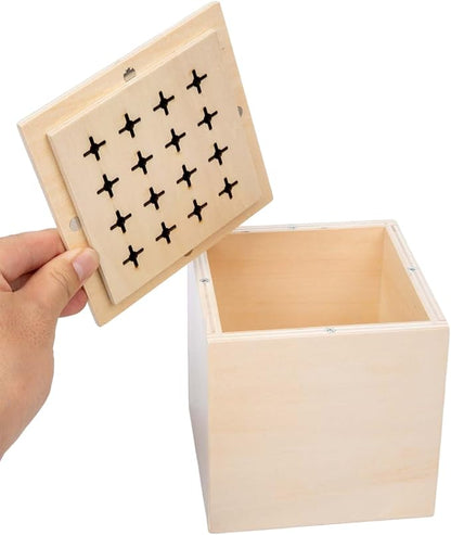 4 in 1 Montessori Play Kit Box - Cotton Swab Board Coin Box Carrot Harvest Game Matchstick Color Drop Game Montessori Toys for Babies 6-12 Months 1 Year 2 Year