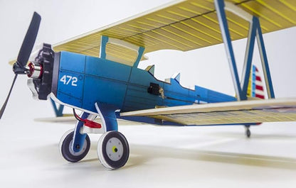4CH Micro 450mm RC Foamy Indoor Outdoor Biplane Stearman PT-17 Kaydet (E2505-156E)