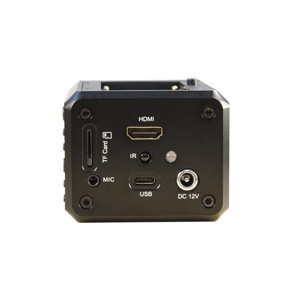 MOKOSE 4K Digital Camera 3" Screen 3840 * 2160/30FPS HDMI 1080P USB Webcam Support NP-F980 F970 F960 External Battery and 3.5MM Microphone with 5-12mm Manual Zoom Lens