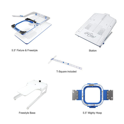 Mighty Hoop 5.5" Kit for BAi Commercial Embroidery Machines