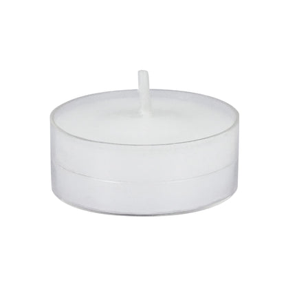 Zest Candle 50-Piece Tealight Candles, White