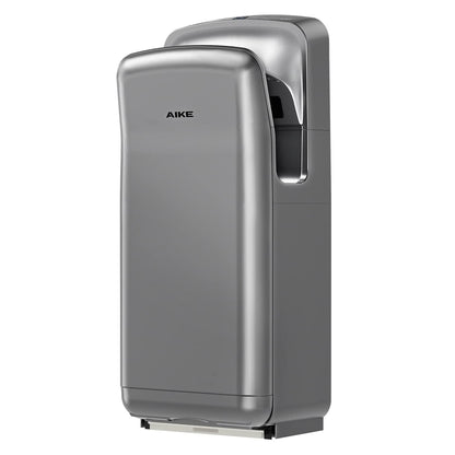AIKE HEPA Filtered Vertical Hand Dryer Premium, 110-130V Silver Model AK2005H