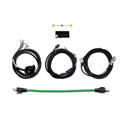 110V Servo Motor Kit with 17-Bit Absolute Encoder & T3DL-V30A Driver | High Torque Plug-N-Play Industrial Automation Solution | Includes RS485 Cable Resistors for CNC Robotics (400W)
