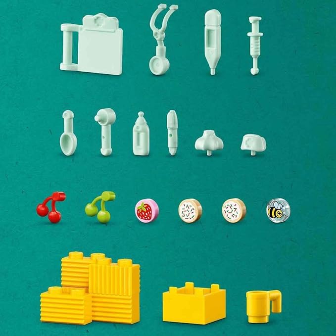 Lego Friends Farm Animal Clinic Farm Set with Veterinarian Toy for Children from 4 Years Includes 2 Figures and 3 Animals Including Goat and Rabbit Figure Gift for Girls and Boys 42632
