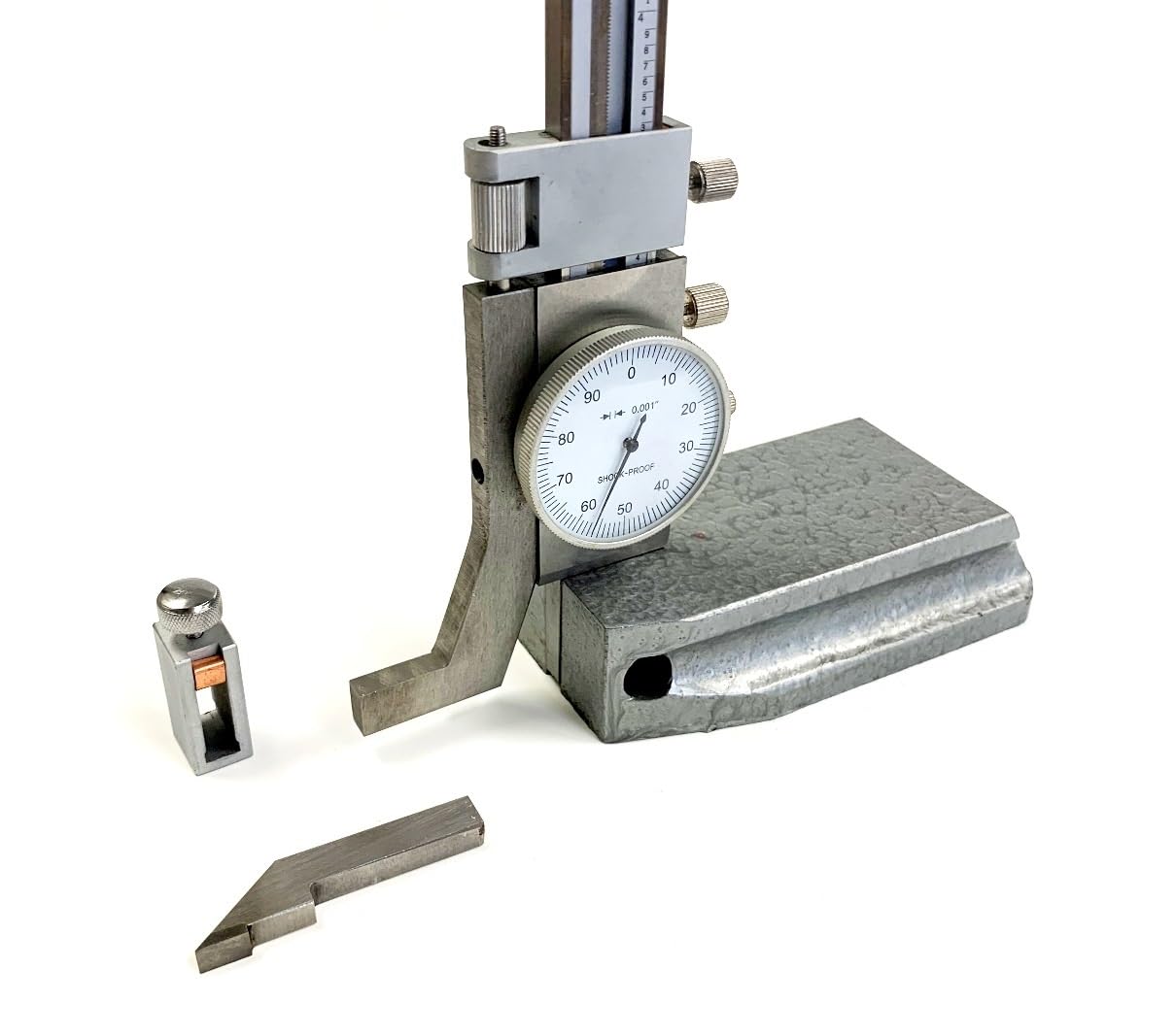 HHIP 4300-0028 Stainless Steel Dial Height Gage, 0 - 6" Size
