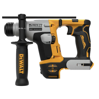 DEWALT 20V MAX SDS Plus Rotary Hammer Drill, Cordless, 5/8 in., Tool Only (DCH172B), Special Feature Brushless Motor, Compact