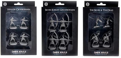 Dark Souls The Roleplaying Game Bundle: Guardian Dragon Silver Knight Great Bowmen Hollow Crossbowmen The Silver and The Dead and Unkindled Heroes 1 &amp 2 (6 Items)