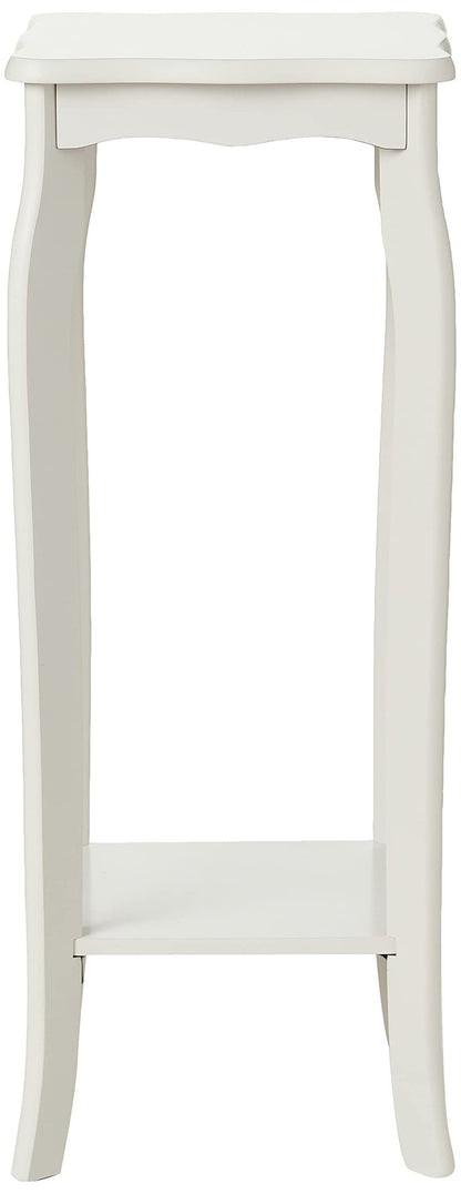 Frenchi Home Furnishing 2 Tier Plant Stand, WHITE