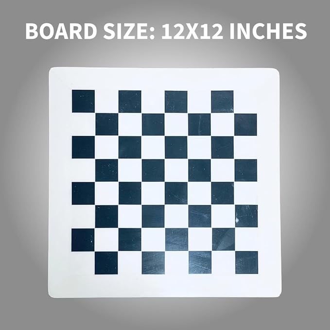 Large Handmade Full Chess Set Marble Chess Board 32 Chess Game Pieces Unique Home décor. Handcrafted Tournament Chess Board - 2 Players. (White Black)