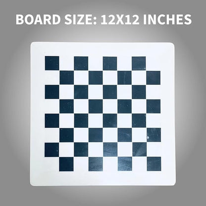 Large Handmade Full Chess Set Marble Chess Board 32 Chess Game Pieces Unique Home décor. Handcrafted Tournament Chess Board - 2 Players. (White Black)