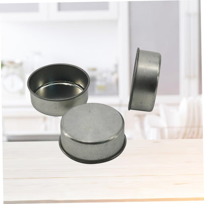 ULDIGI 10pcs Tealight Candle Tins Iron Candlestick Containers for DIY Crafts Skincare