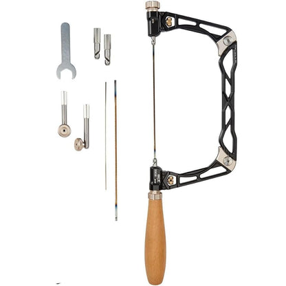HONGDUI KM-19 6" Coping Saw, Fret Combo Saw - Premium Quality, All-Purpose Tool for Woodworkers & Crafters