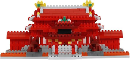 Nanoblock Shuri Castle construction toy NBM-030 multicolored